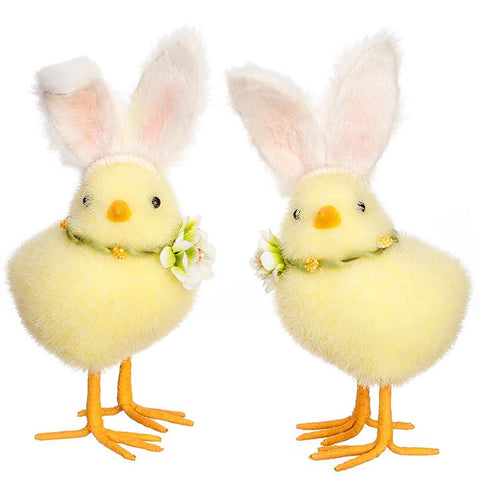 7.5 Chick with Rabbit Ears RAZ Imports