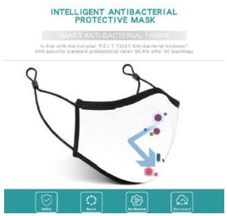 Antibacterial Face Mask - Treehouse Gift & Home