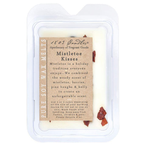 MISTLETOE KISSES-MELTER 1803 Candles