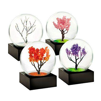 Mini Seasons set of 4 Snow Globes (R) - Treehouse Gift & Home