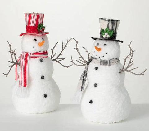 Snowmen With Top Hats Sullivans