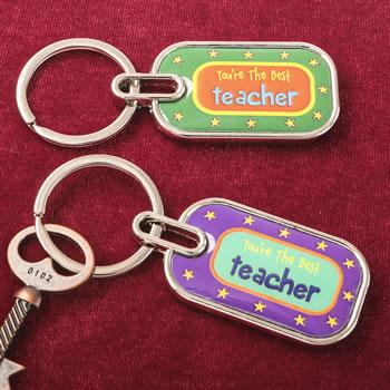 TEACHER Keychain - Treehouse Gift & Home