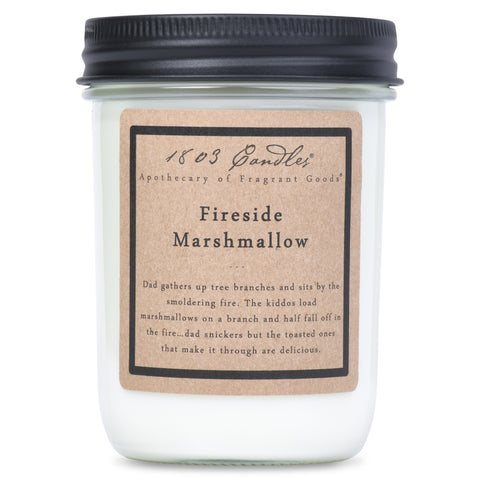 Fireside Marshmallow-14oz Jar Candle 1803 Candles