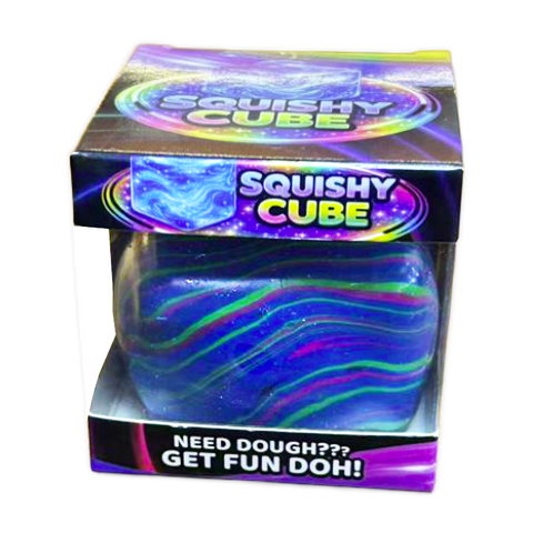 Fun Doh Swirl Squishy Cubes Viral Assortment - 12/Display: Wholesale Price Novelty Brands