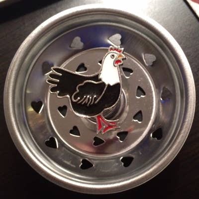 Black Rooster Kitchen Strainer Linda Lou