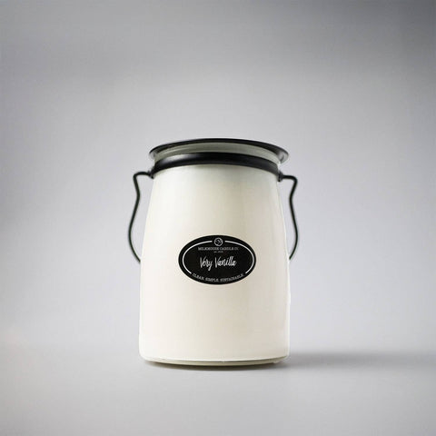 22 oz Butter Jar Candle: Very Vanilla Milkhouse Candle Company