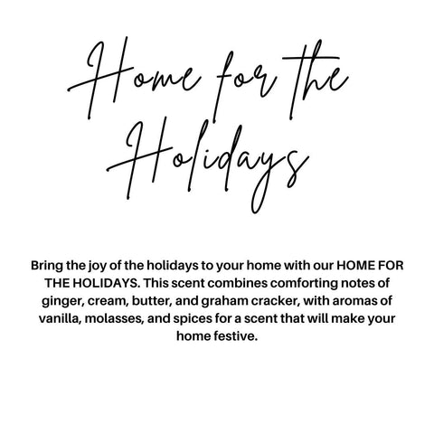HOME FOR THE HOLIDAYS | HOLIDAY | CAR DIFFUSER Hollowood Home and Candle