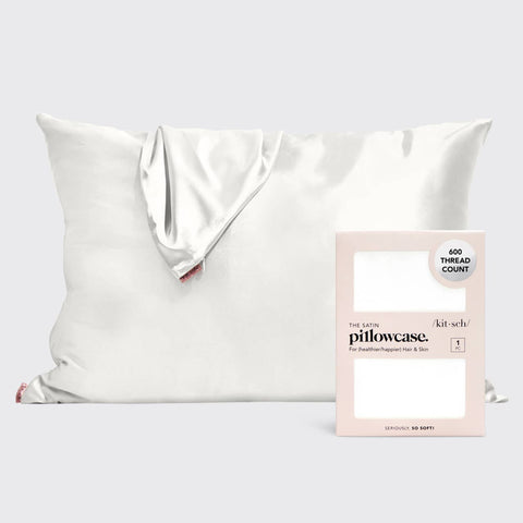 Satin Pillowcase - Ivory KITSCH