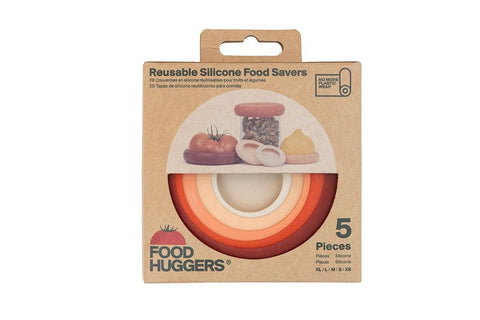 Reusable Silicone Food Savers – Terra Cotta (Set of 5) Food Huggers