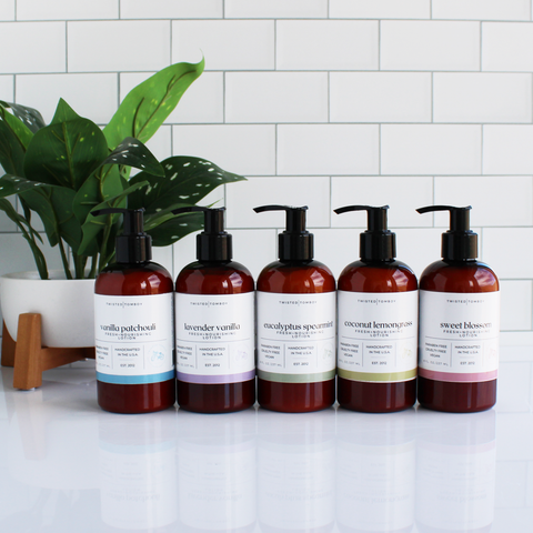 Lotion Display (FREE ENGRAVED DISPLAY+TESTERS) Twisted Tomboy | Bath+Body+Shower+Shave
