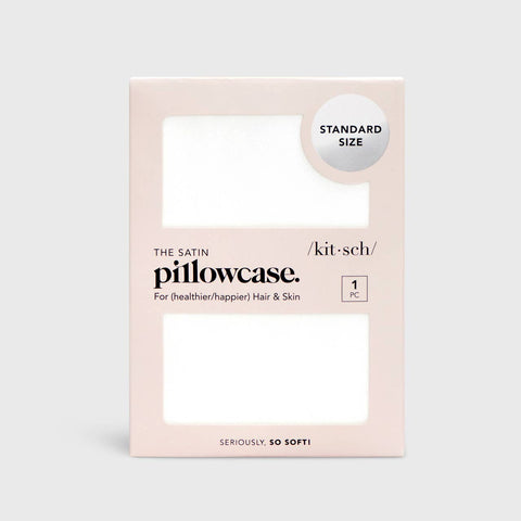 Satin Pillowcase - Ivory KITSCH