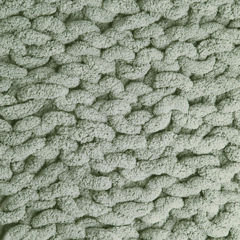 Chunky Knit Throw Blanket - Eucalyptus Demdaco