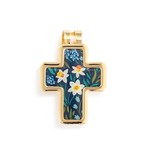Artful Crosses Blessed Visor Clip Demdaco