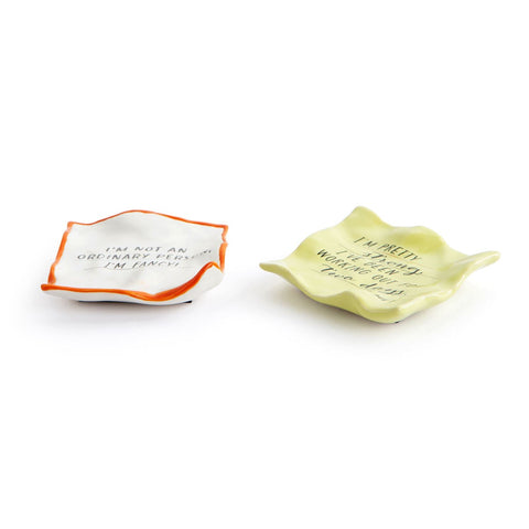 Notepaper Ceramic Magnets Demdaco