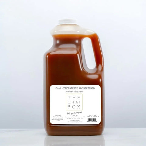 Chai Concentrate 64oz Growler: Sweetened (Original) The Chai Box