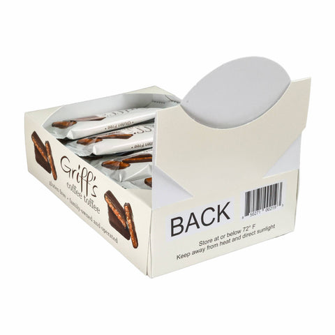 Griff's Coffee Toffee - 1oz Dark Chocolate Toffee Griff's Toffee