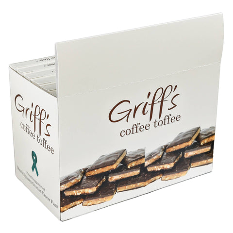 Griff's Coffee Toffee - 2oz Dark Chocolate Toffee Griff's Toffee