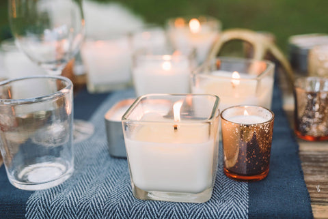 Holiday Spiced Pomegranate: 2-in-1 Soy Lotion Candle: Medium - 6 oz Creative Energy Candles