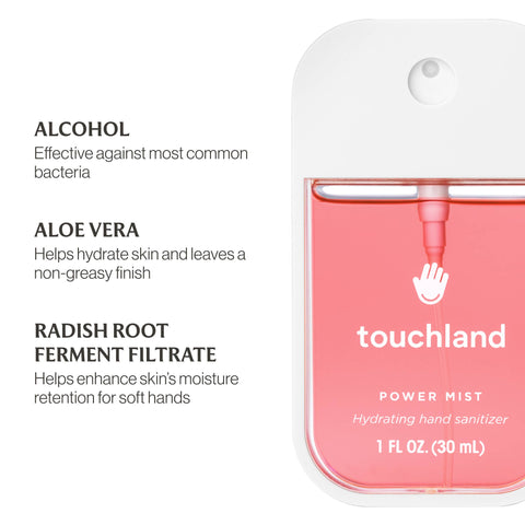 Wild Watermelon Power Mist Hydrating Hand Sanitizer Touchland