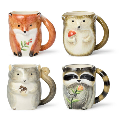 Woodland Critters Fall 3-D Mugs 16 oz. asst. Certified International