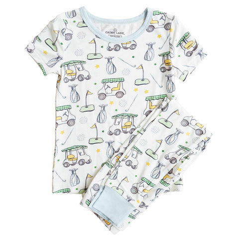 Two Piece Pajama Sets for Boys | Best Sellers: Big Wheelin' / 3T Caden Lane