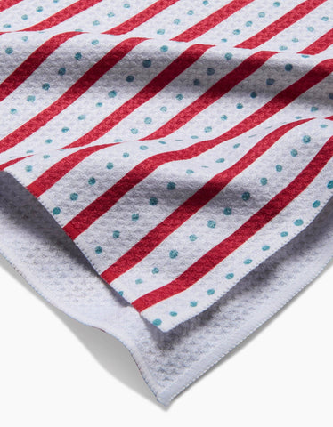 Candy Stripes Tea Towel Geometry