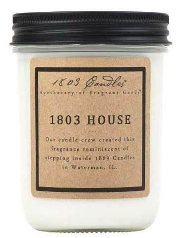 1803 House-14oz Jar Candle 1803 Candles