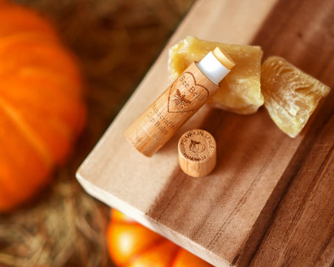 Pumpkin Spice Lip Balm | 6 Pack Bee Bella