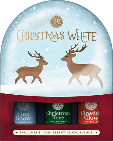 Christmas White Essential Oil Collection Woolzies