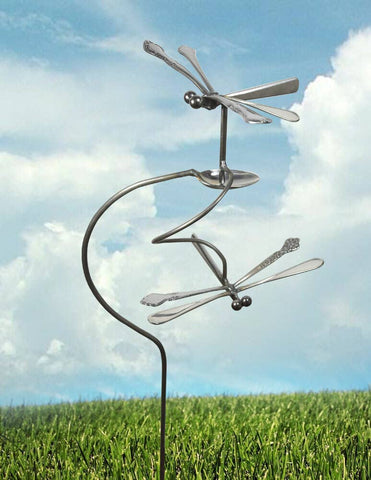 Double Dragonflies Pauls Metal Petals