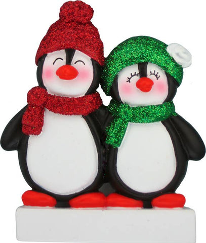 Penguin Family: 5 Ornament Central