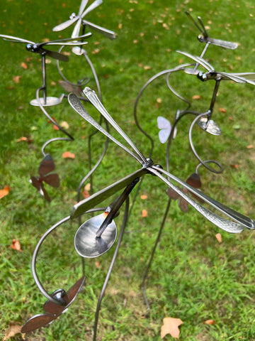 Single Dragonfly/ Butterfly Counterweight Pauls Metal Petals