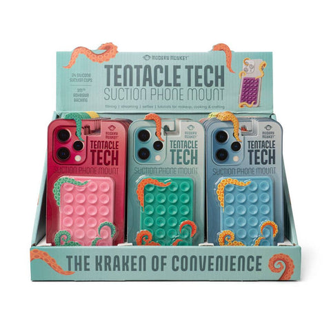 Modern Monkey Tentacle Tech Suction Phone Mount DM Merchandising