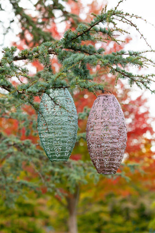Stella Wildflower Pod 15" Solar Lantern - Sage Allsop Home & Garden