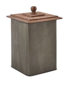 NORWOOD CANISTER w/ wood lid - Medium Park Designs