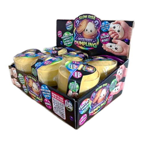 Fun Doh Mystery Slow Rise Dumpling VIRAL Squish Toy: Wholesale Price Novelty Brands
