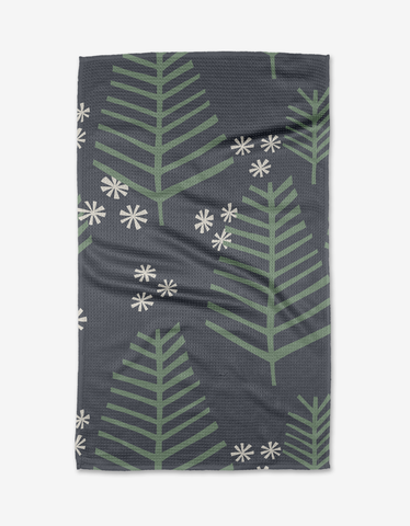 Triple Trees Tea Towel Geometry