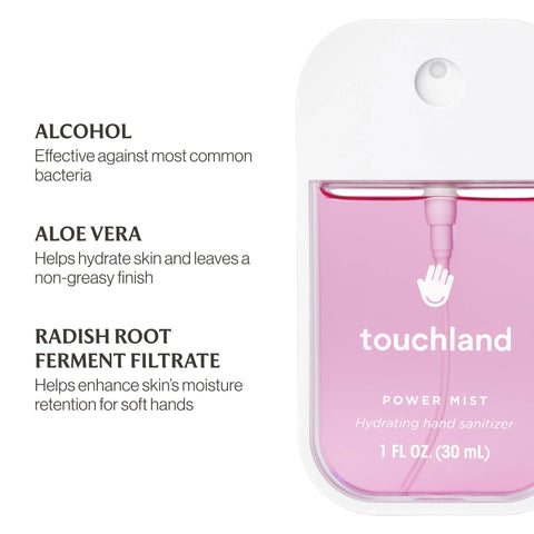 Berry Bliss Power Mist Hydrating Hand Sanitizer Touchland