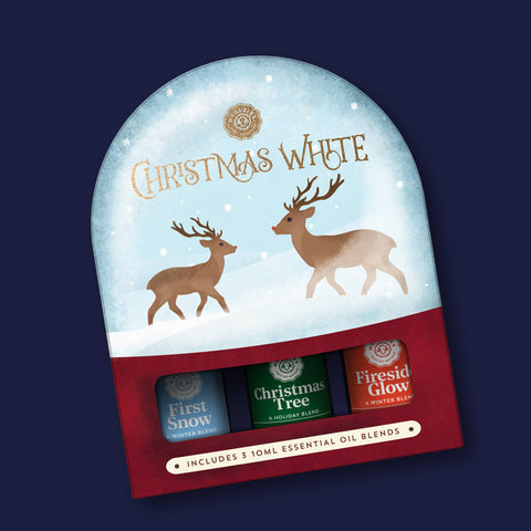 Christmas White Essential Oil Collection Woolzies