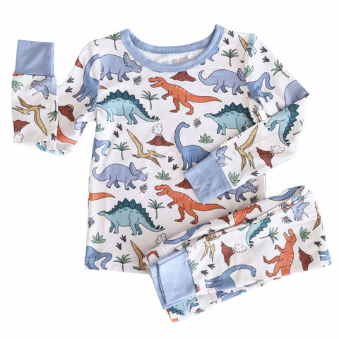 Two Piece Pajama Sets for Boys | Best Sellers: Big Wheelin' / 3T Caden Lane