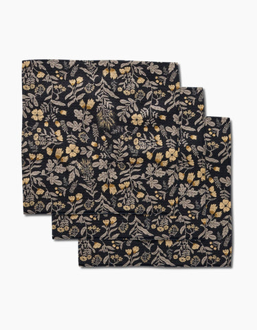 Woodland Wildflowers Dishcloth Set Geometry