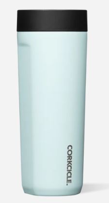 Commuter Cup - 17oz Gloss Powder Blue Corkcicle