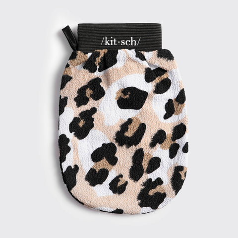 Eco-Friendly Exfoliating Glove - Leopard KITSCH