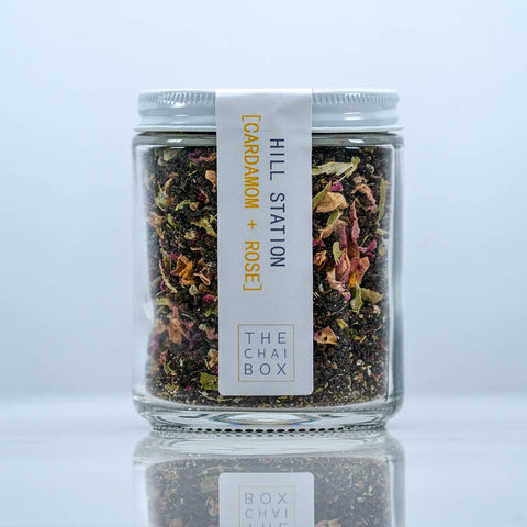 Hill Station (Cardamom + Rose) Chai: 2.5oz The Chai Box