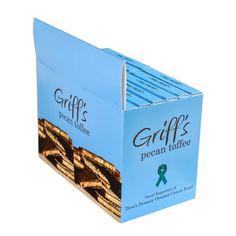 Griff's Pecan Toffee - 2oz Dark Chocolate Toffee Griff's Toffee