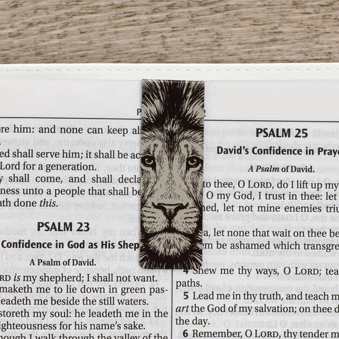 Magnetic Bookmark Set Strong and Courageous Christian Art Gifts