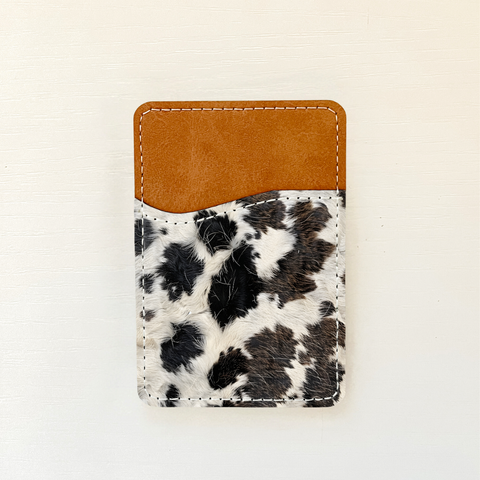 Cowhide Leather Card Holder (14 Options): 10 Olivia + Rose