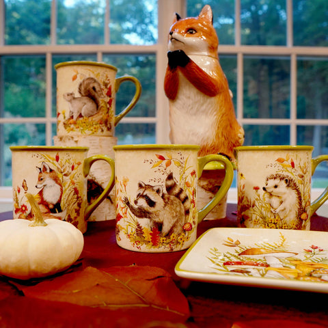Woodland Critters Fall Mug 18 oz. asst. Certified International