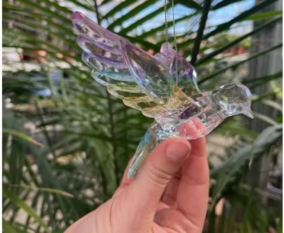 Hummingbird Acrylic Hanging Décor Evergreen Enterprises