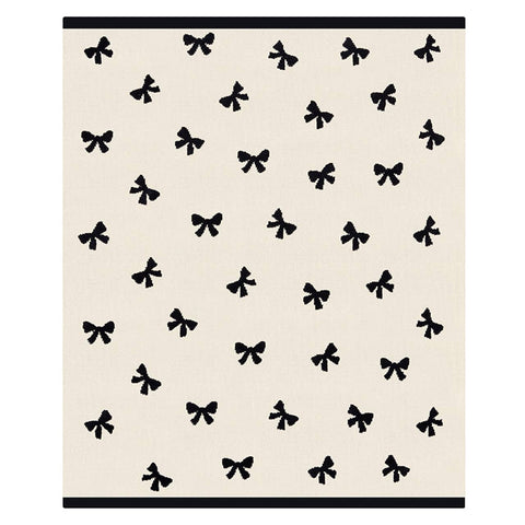 Plush Blanket - Bow: 50% Cotton, 50% Polyester / 30" x 40" Stephan Baby by Creative Brands